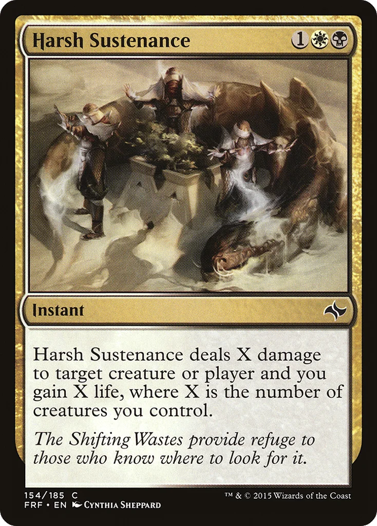 Harsh Sustenance · Fate Reforged