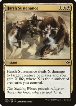 Harsh Sustenance
