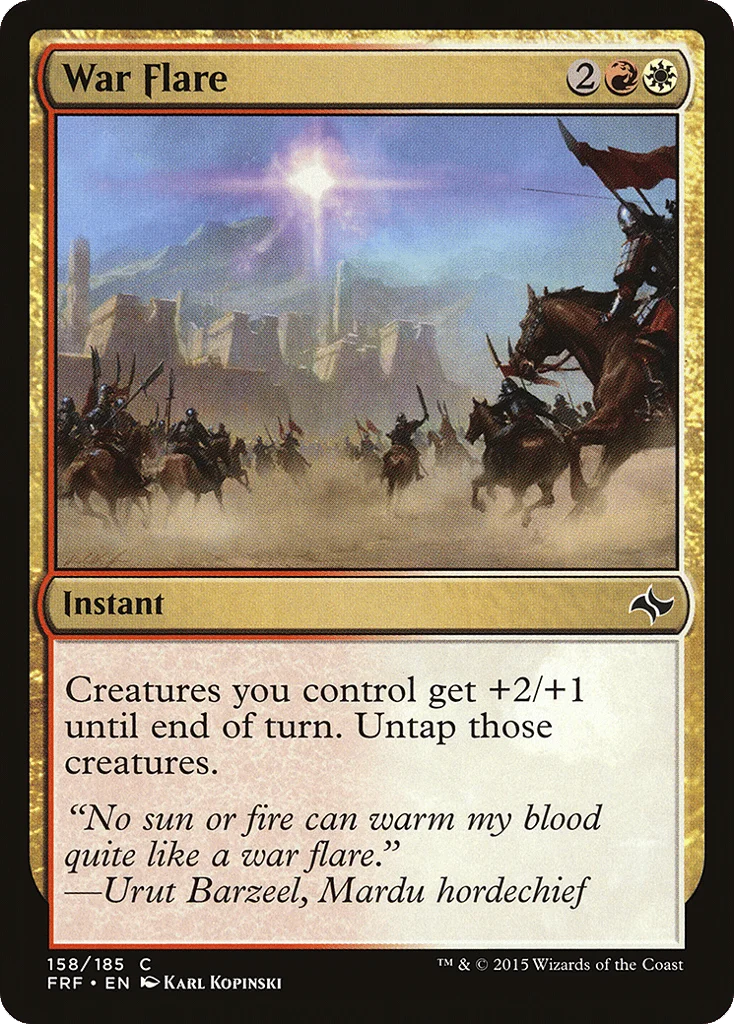 War Flare · Fate Reforged