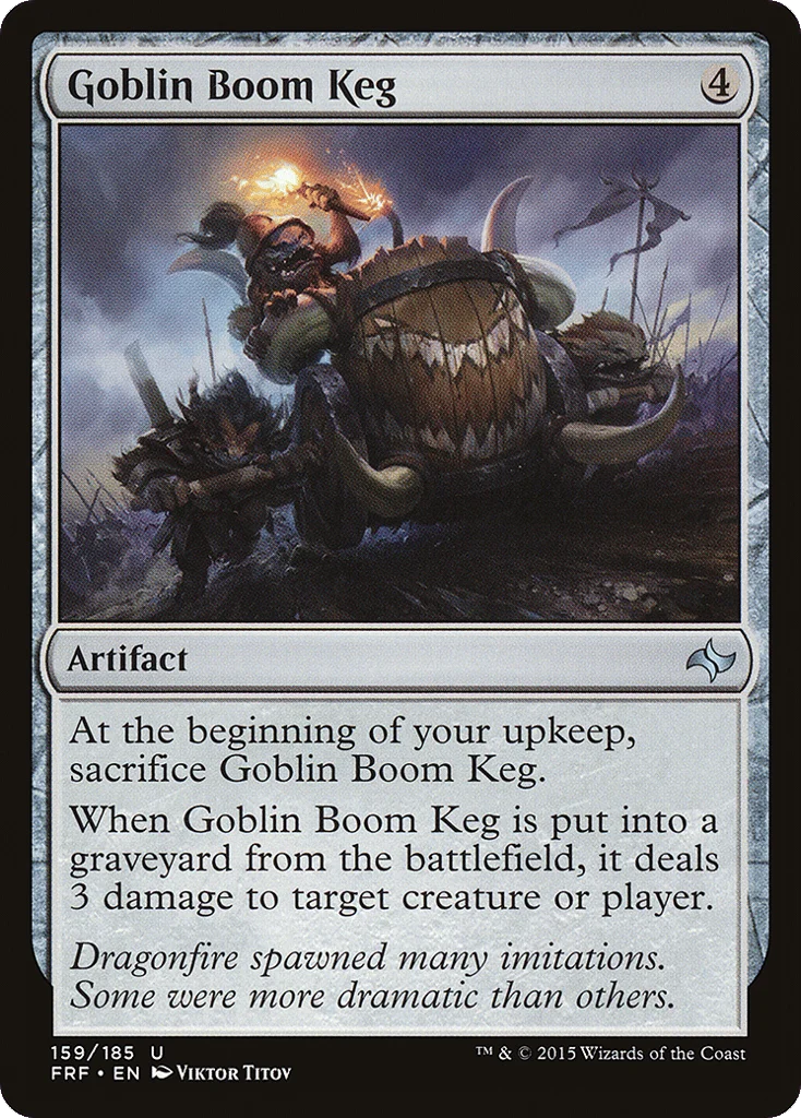 Goblin Boom Keg · Fate Reforged