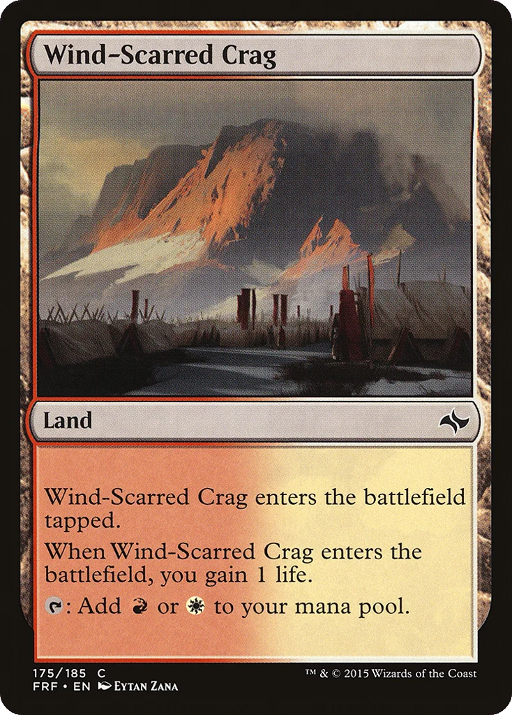 Wind-Scarred Crag · Fate Reforged