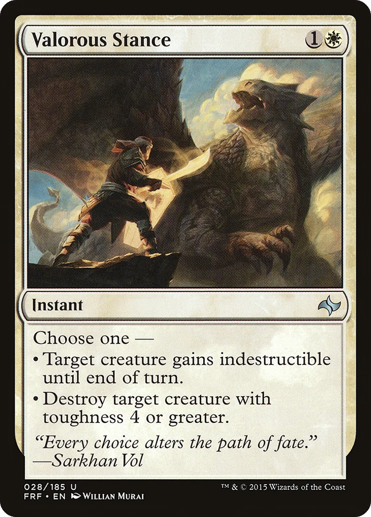 Valorous Stance · Fate Reforged