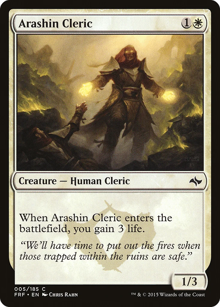 Arashin Cleric · Fate Reforged