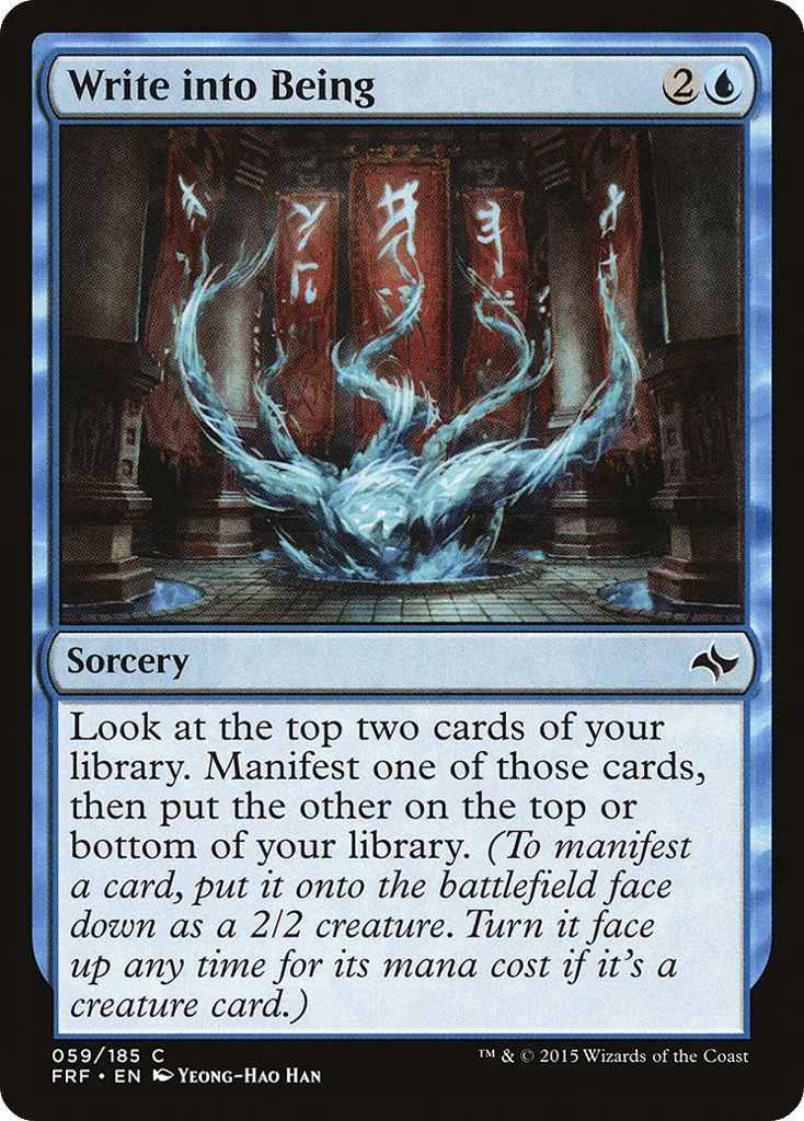 Write into Being · Fate Reforged