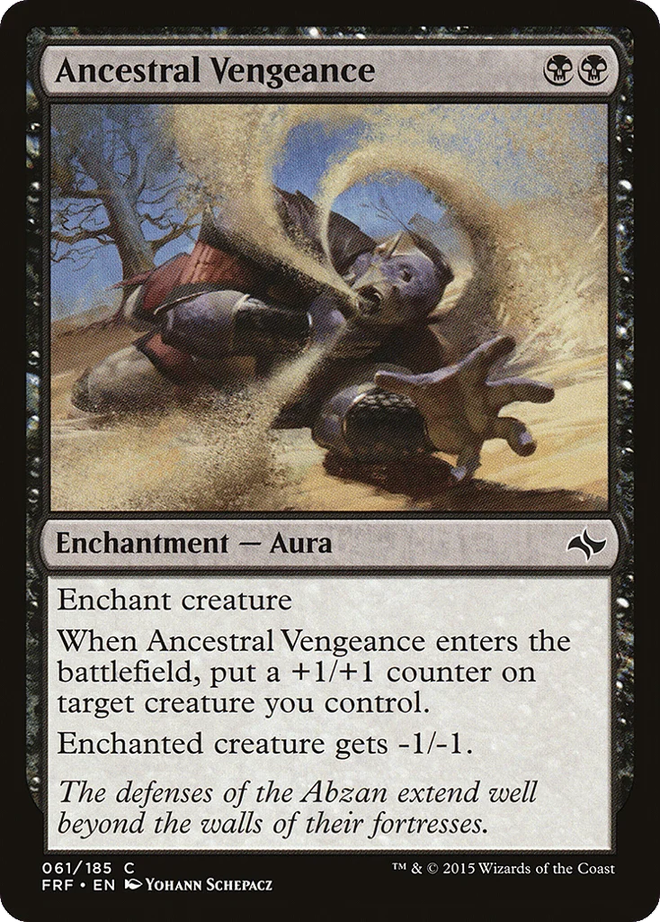 Ancestral Vengeance · Fate Reforged