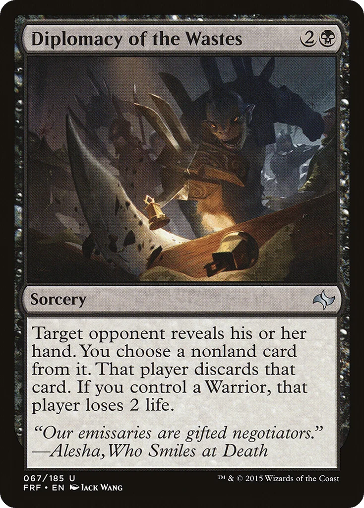 Diplomacy of the Wastes · Fate Reforged