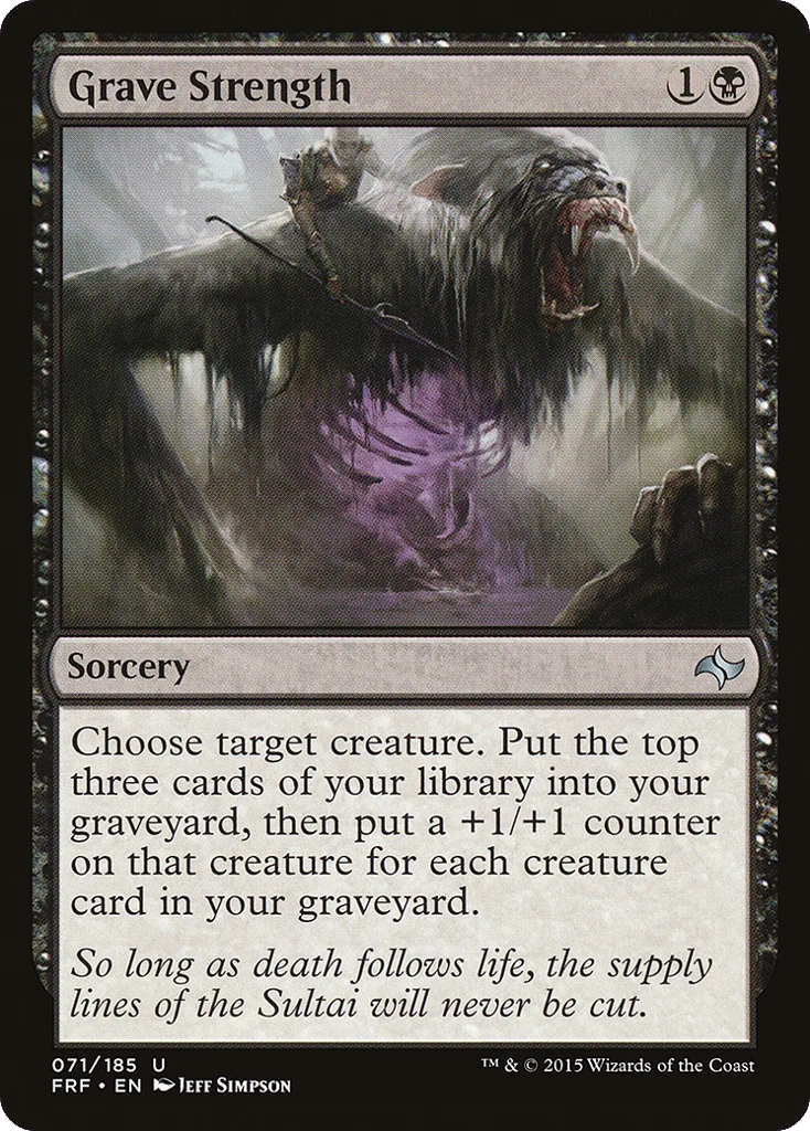 Grave Strength · Fate Reforged