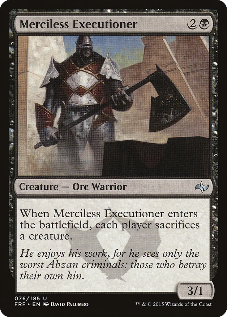 Merciless Executioner · Fate Reforged