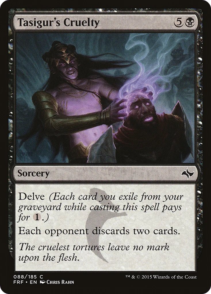 Tasigur's Cruelty · Fate Reforged