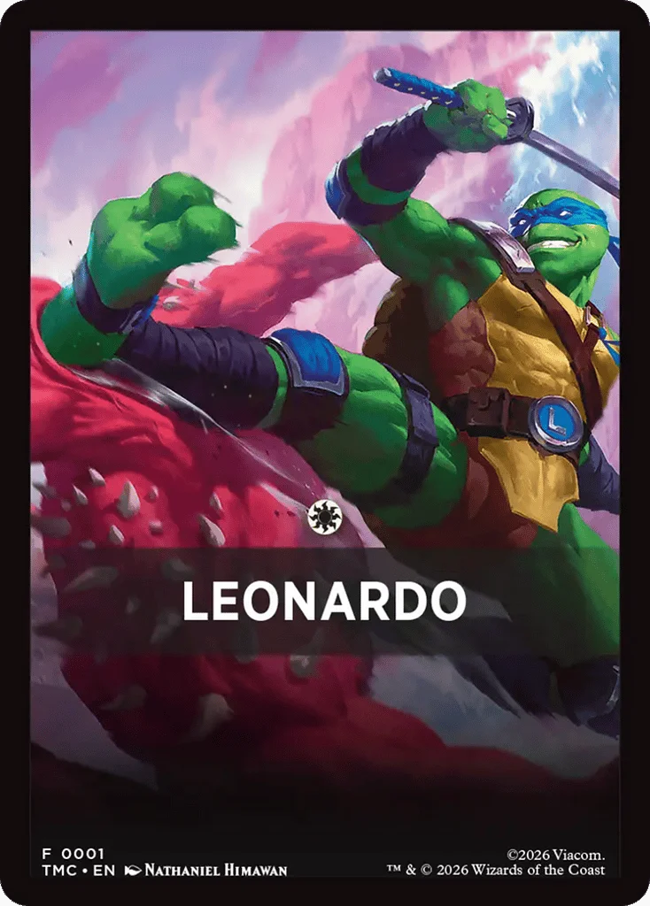 Leonardo · Teenage Mutant Ninja Turtles Eternal Front Cards