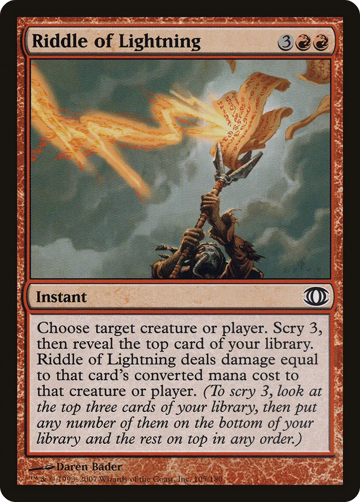 Riddle of Lightning · Future Sight