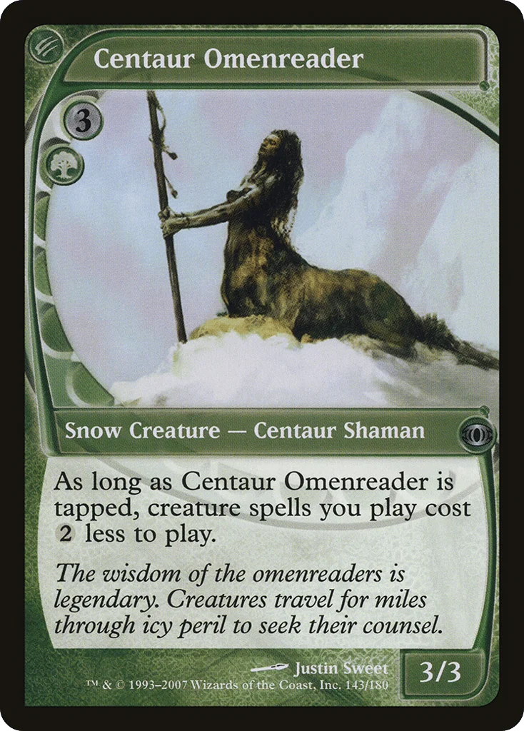 Centaur Omenreader · Future Sight