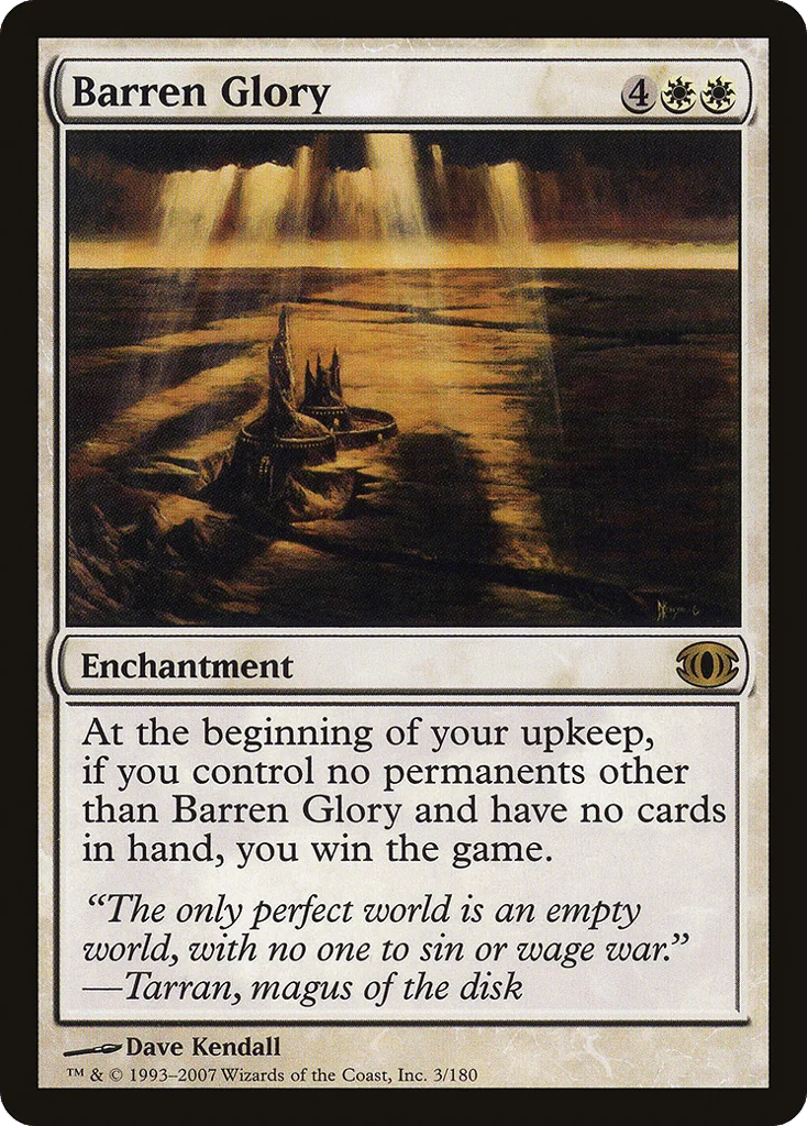 Barren Glory · Future Sight