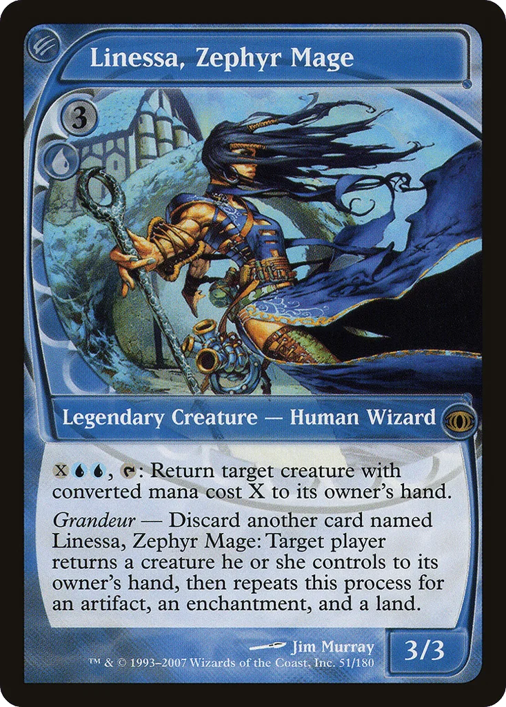 Linessa, Zephyr Mage · Future Sight