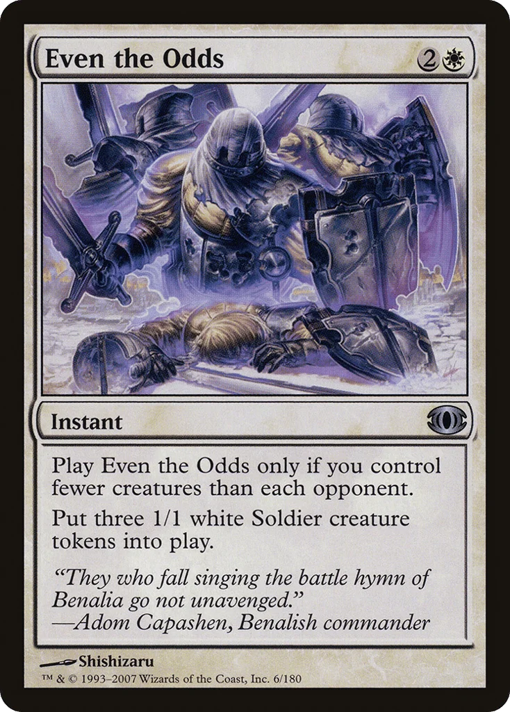 Even the Odds · Future Sight
