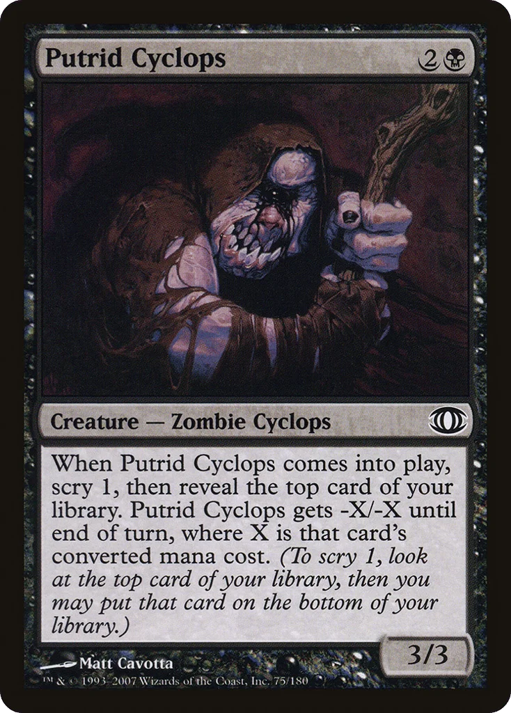 Putrid Cyclops · Future Sight
