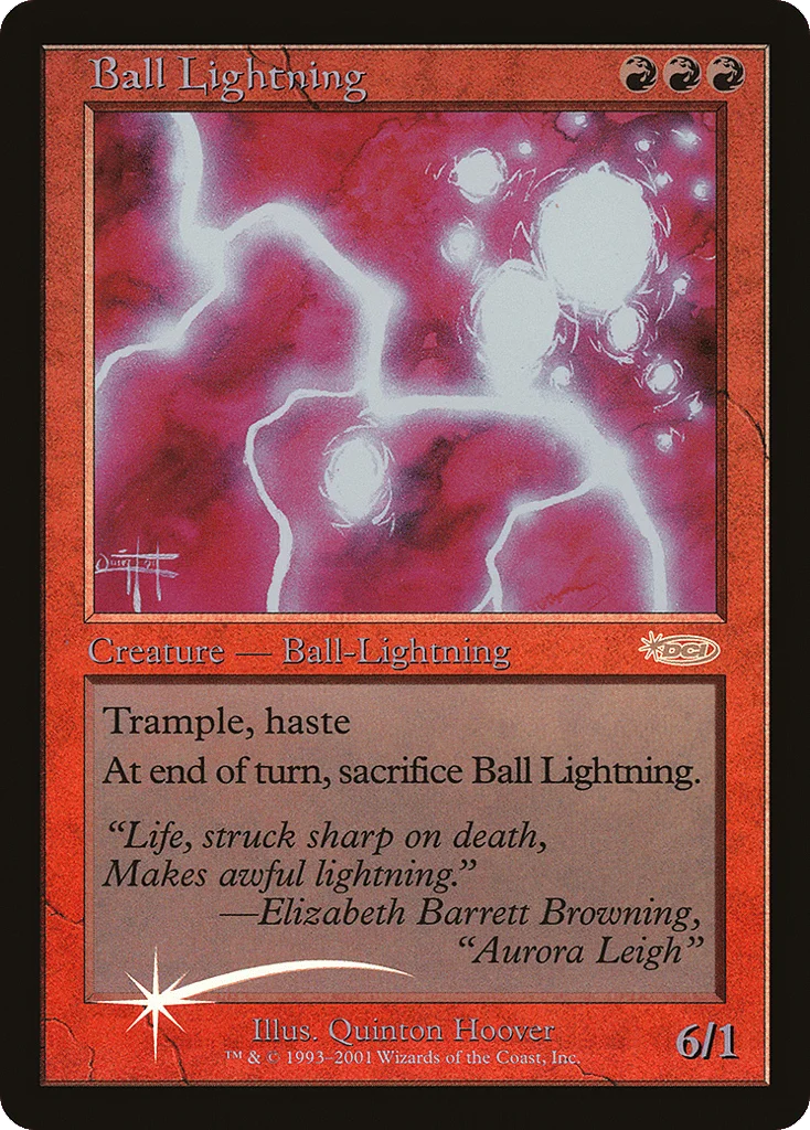 Ball Lightning · Judge Gift Cards 2001