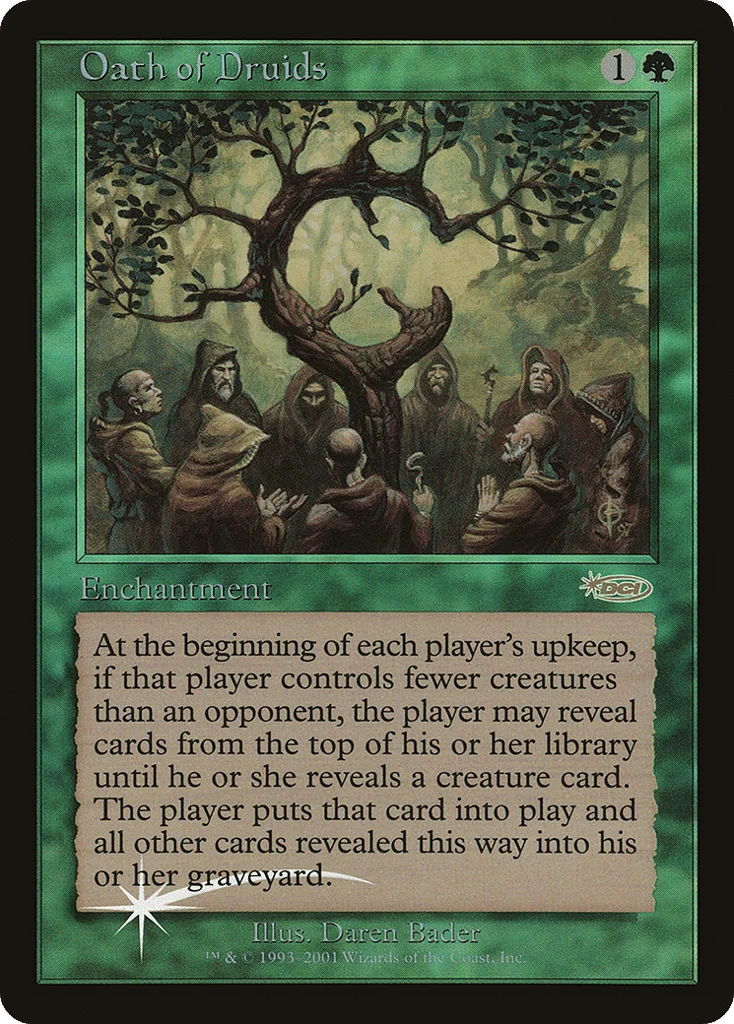 Oath of Druids · Judge Gift Cards 2001
