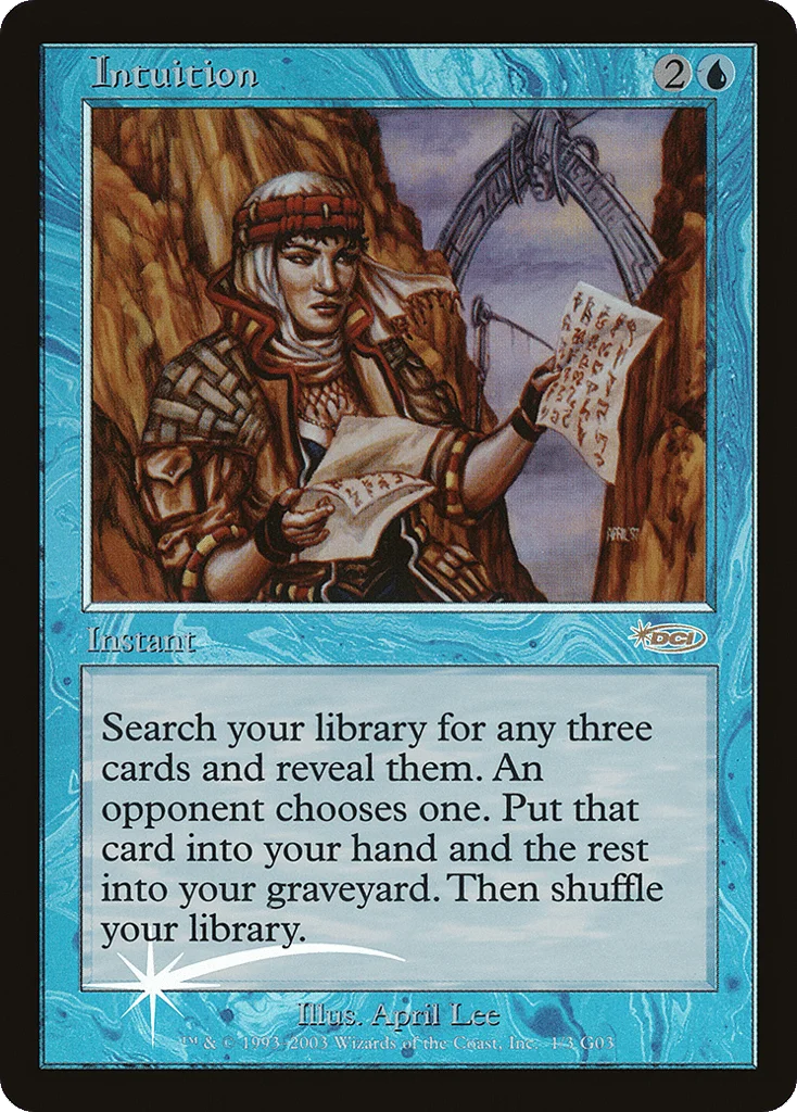 Intuition · Judge Gift Cards 2003