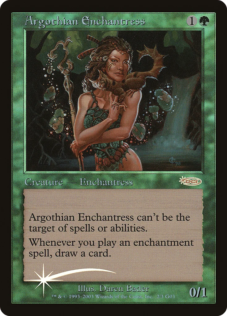 Argothian Enchantress · Judge Gift Cards 2003