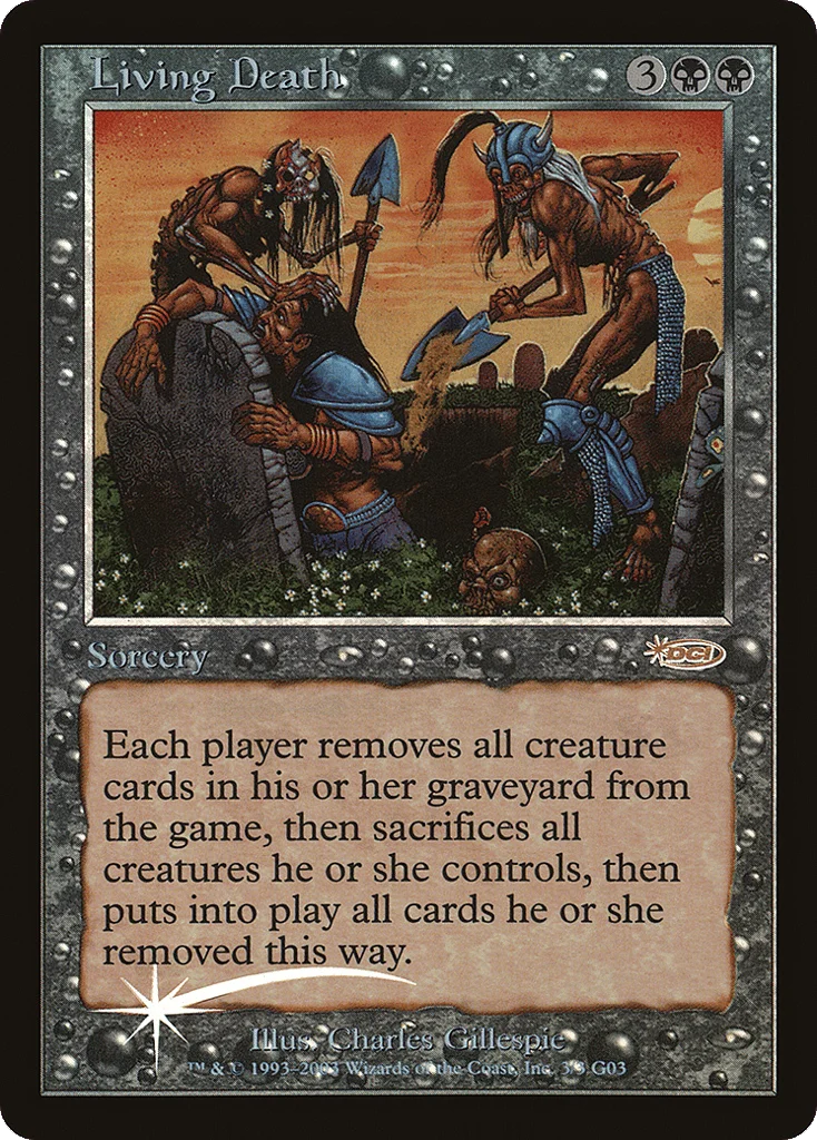 Living Death · Judge Gift Cards 2003