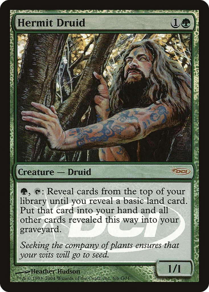 Hermit Druid · Judge Gift Cards 2004