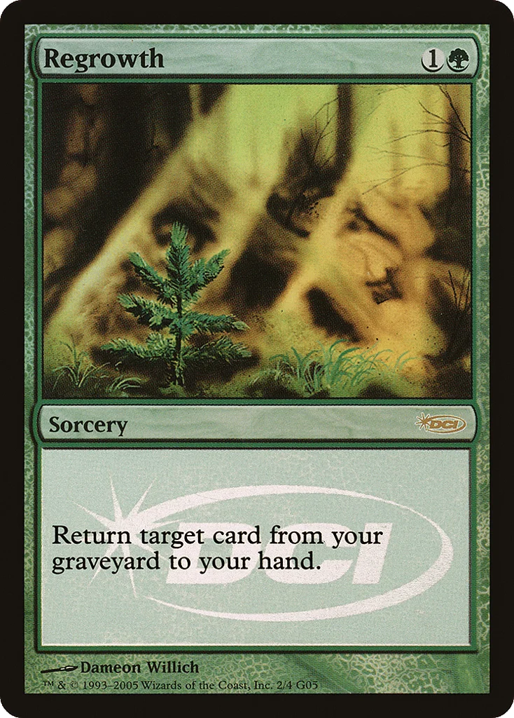 Regrowth · Judge Gift Cards 2005