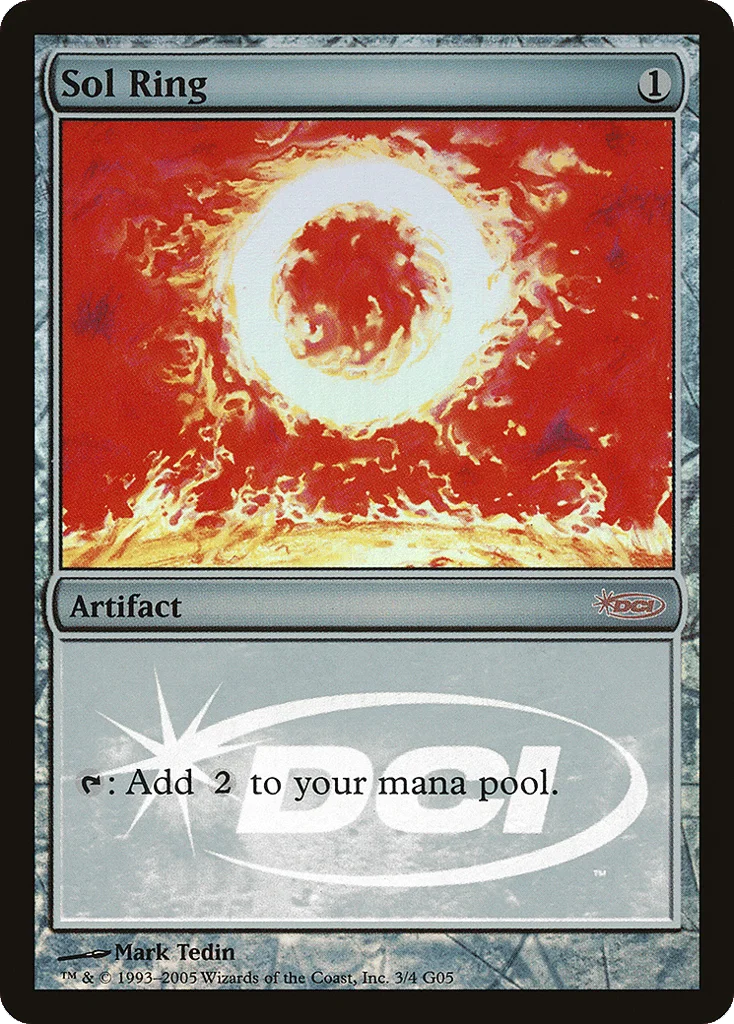 Sol Ring · Judge Gift Cards 2005