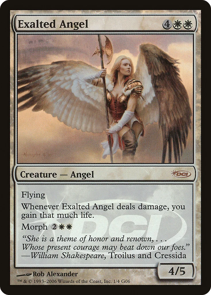 Exalted Angel · Judge Gift Cards 2006