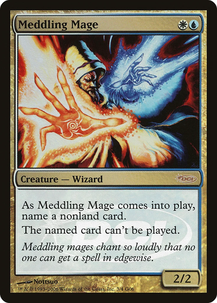 Meddling Mage · Judge Gift Cards 2006