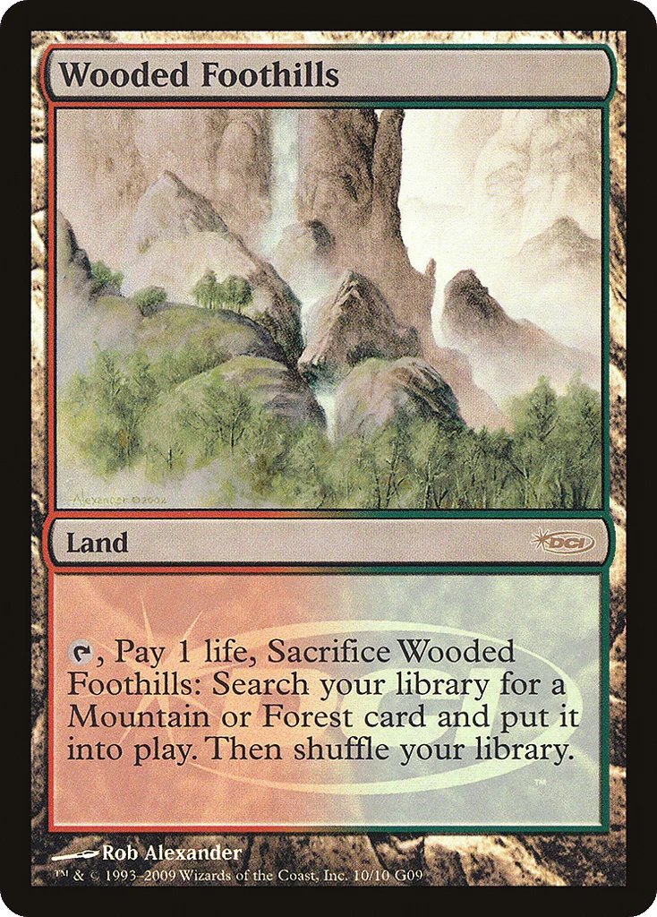 Wooded Foothills · Judge Gift Cards 2009