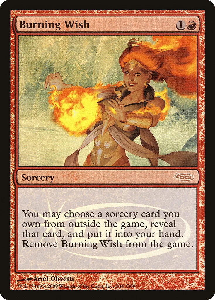 Burning Wish · Judge Gift Cards 2009