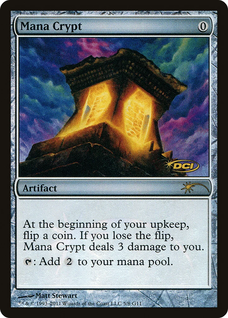 Mana Crypt · Judge Gift Cards 2011