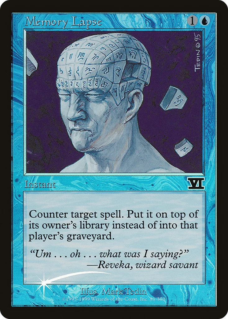 Memory Lapse · Judge Gift Cards 1999