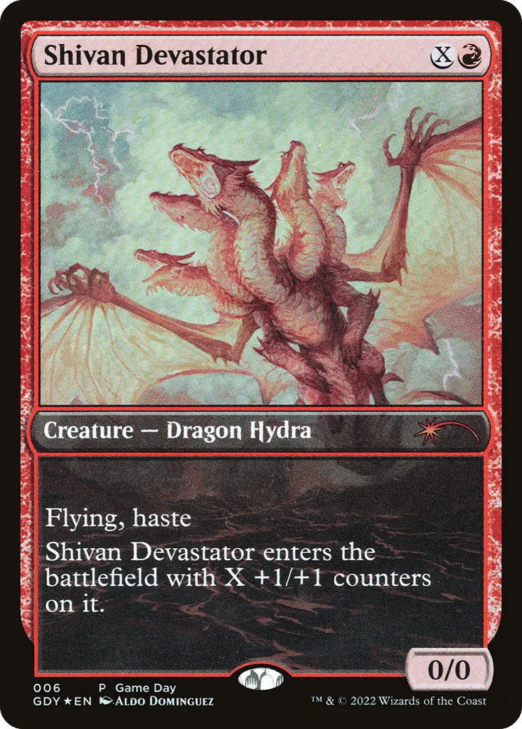 Shivan Devastator · Game Day Promos