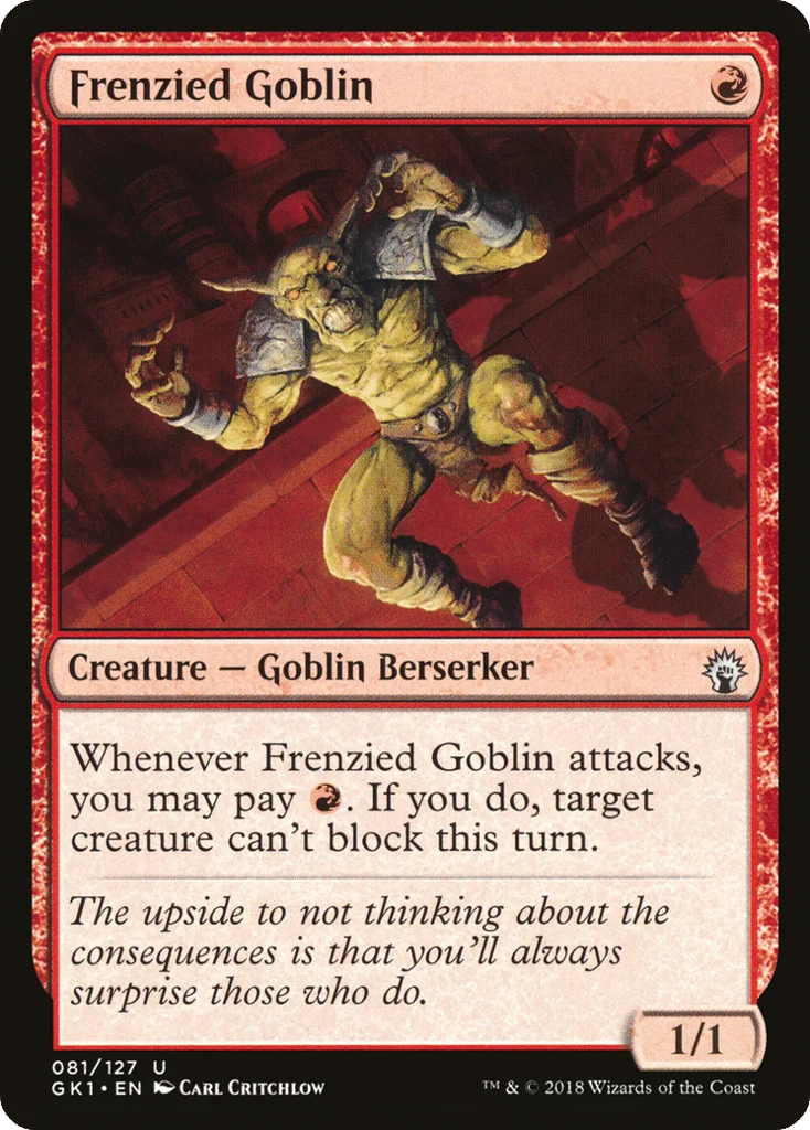 Frenzied Goblin · GRN Guild Kit