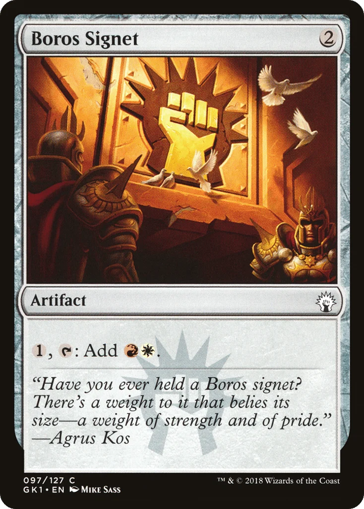 Boros Signet · GRN Guild Kit