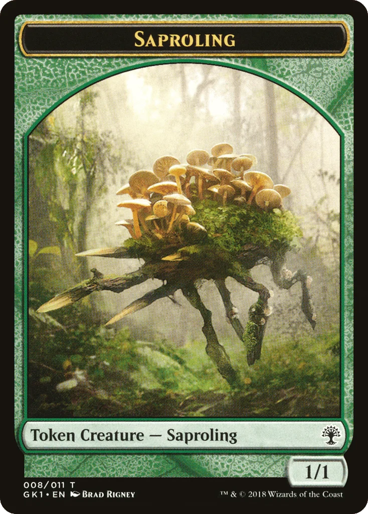 Saproling // Elf Knight · GRN Guild Kit