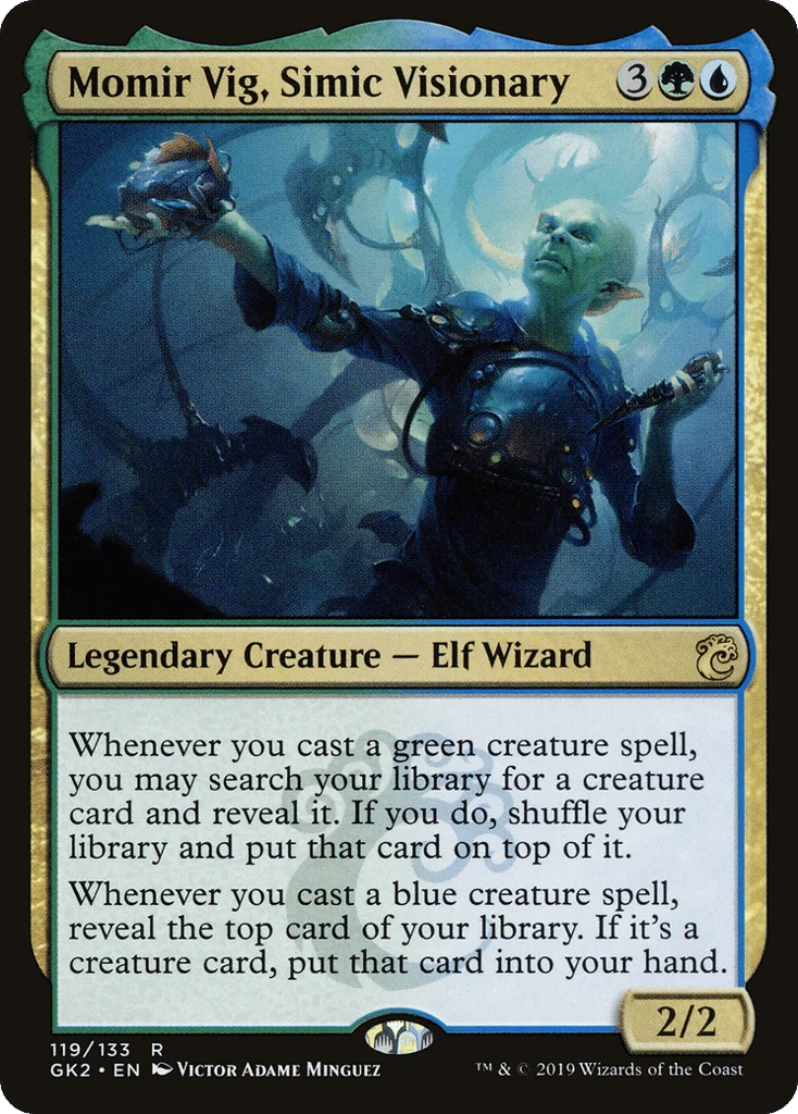 Momir Vig, Simic Visionary · RNA Guild Kit