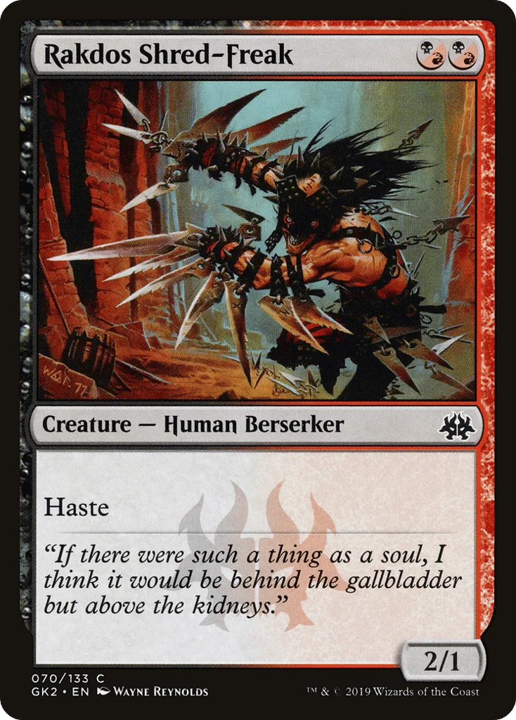 Rakdos Shred-Freak · RNA Guild Kit