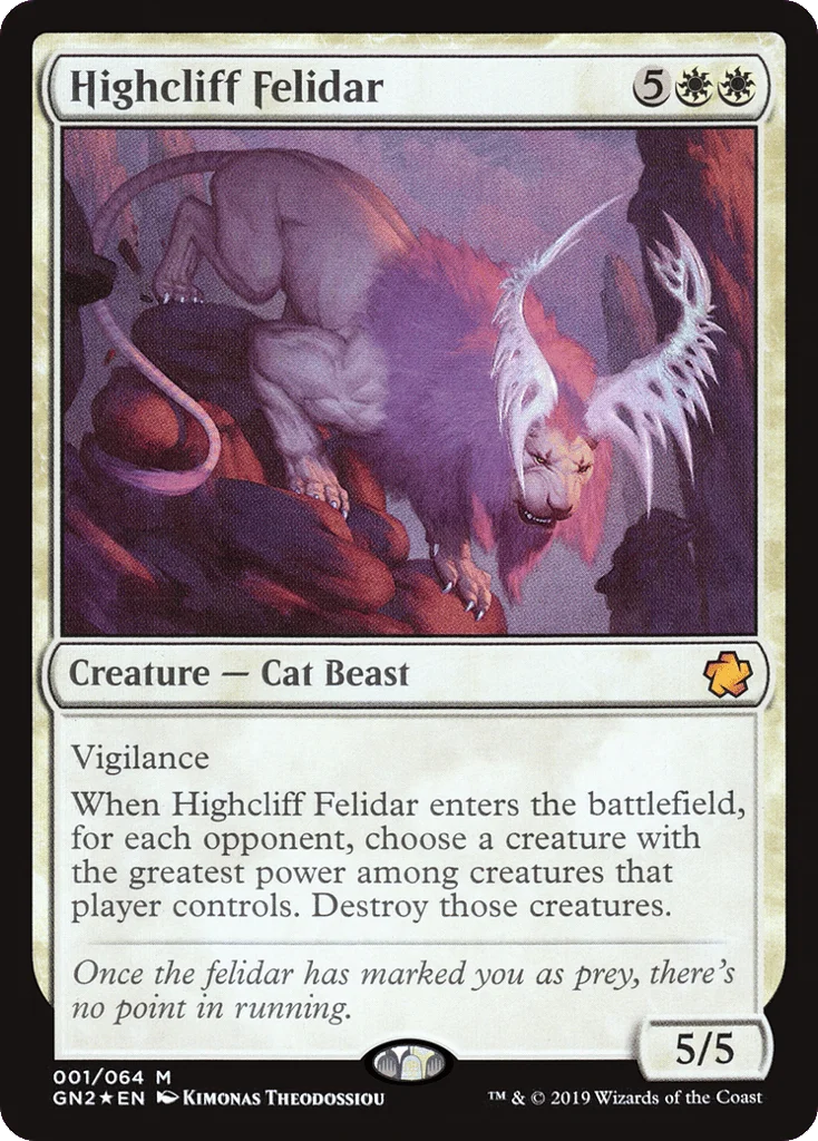 Highcliff Felidar · Game Night 2019