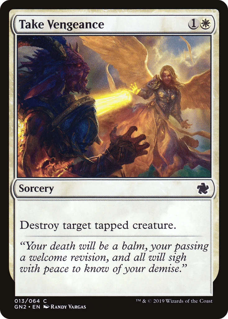 Take Vengeance · Game Night 2019