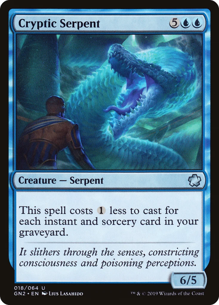 Cryptic Serpent · Game Night 2019