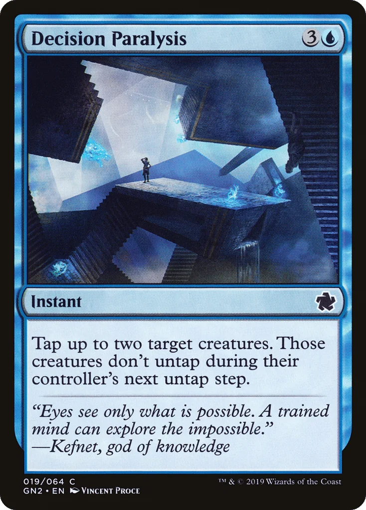 Decision Paralysis · Game Night 2019