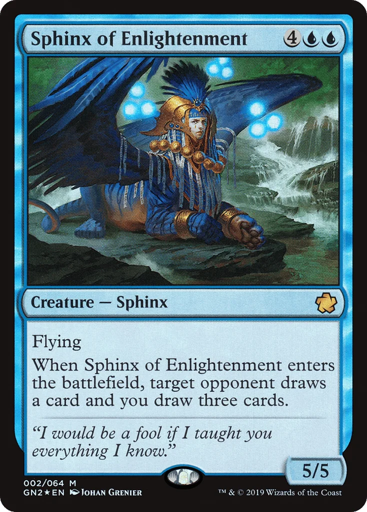Sphinx of Enlightenment · Game Night 2019