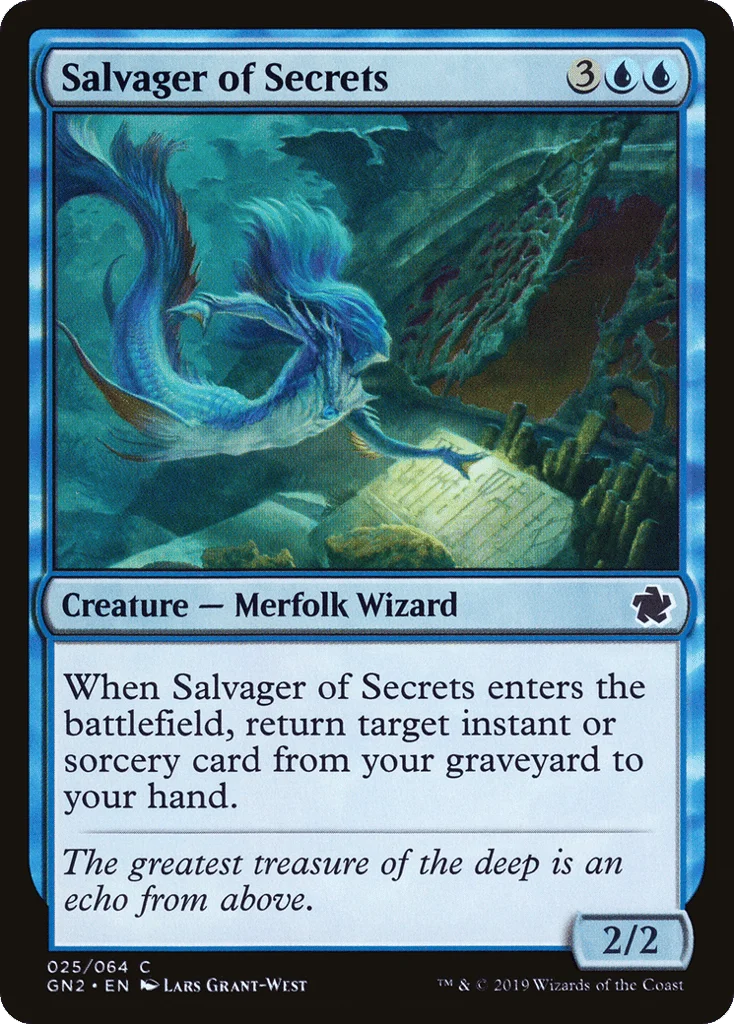 Salvager of Secrets · Game Night 2019
