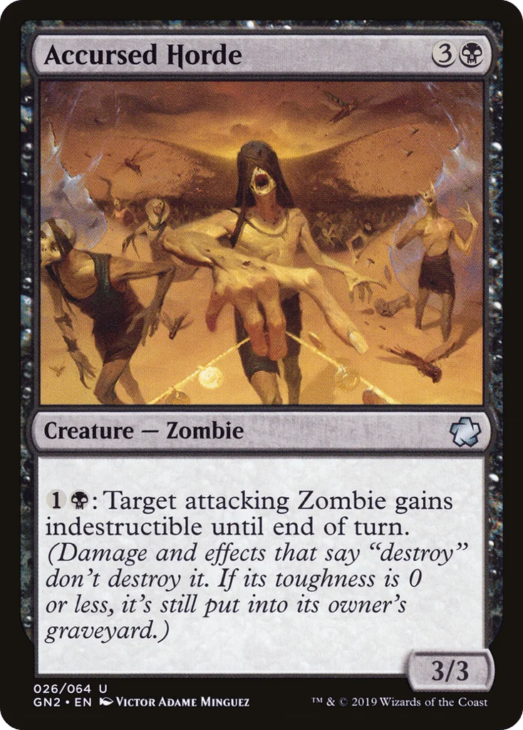 Accursed Horde · Game Night 2019