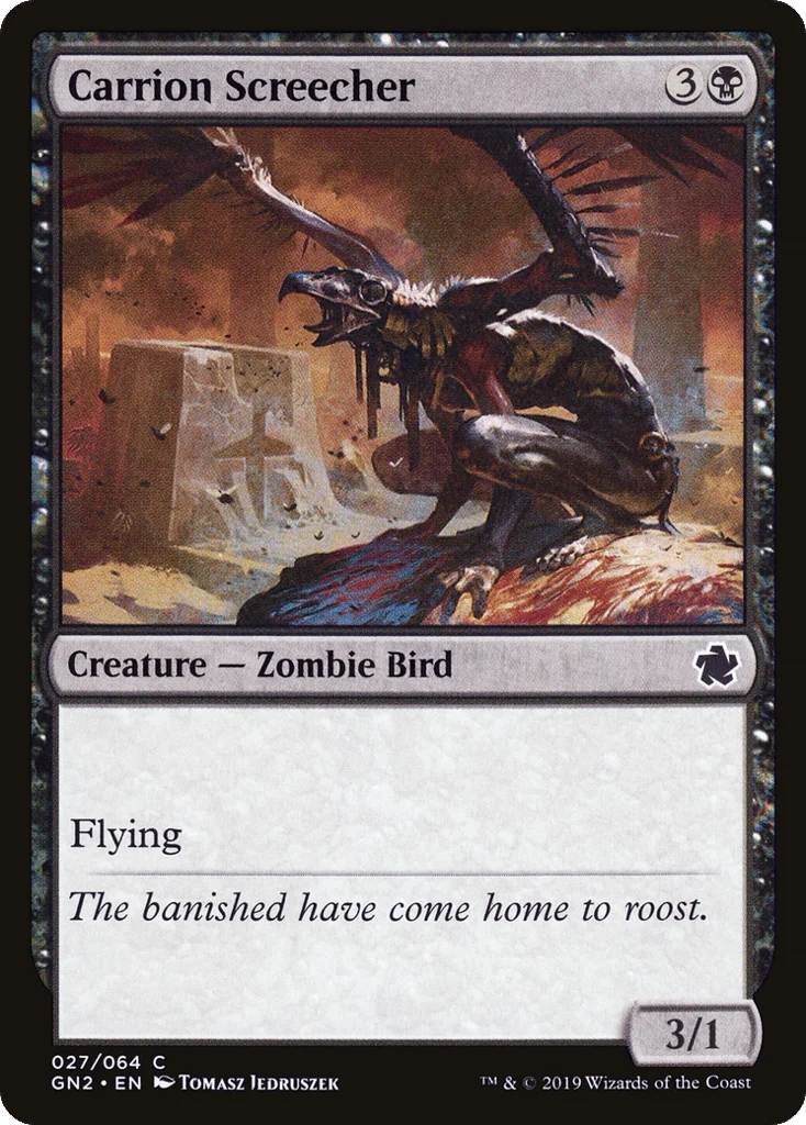 Carrion Screecher · Game Night 2019