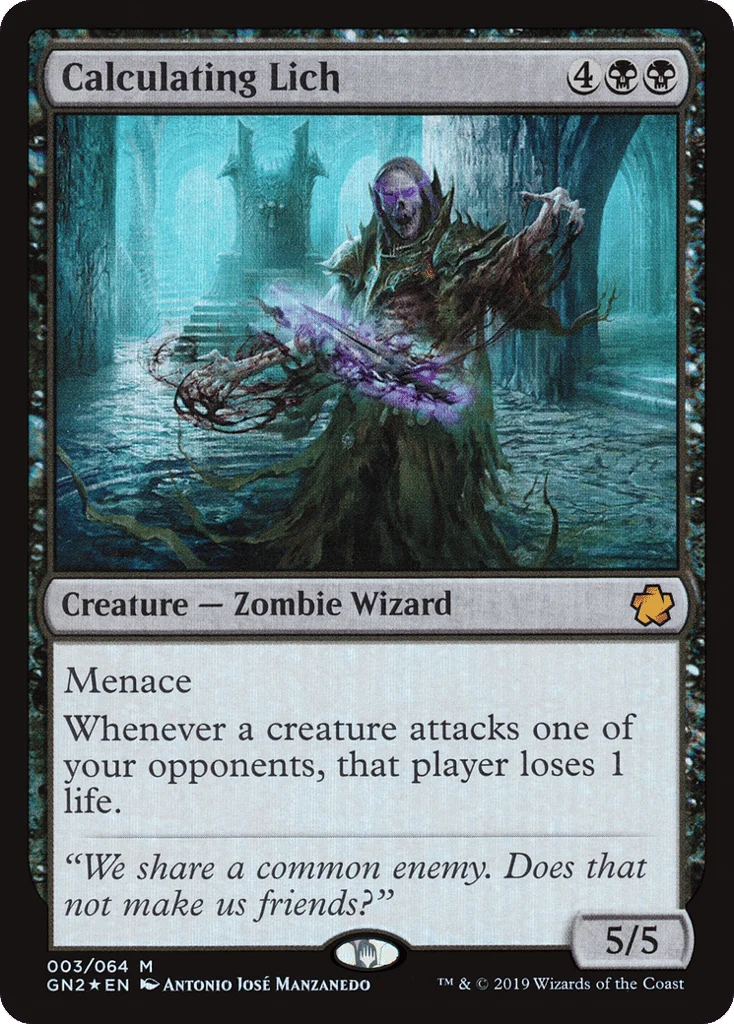 Calculating Lich · Game Night 2019