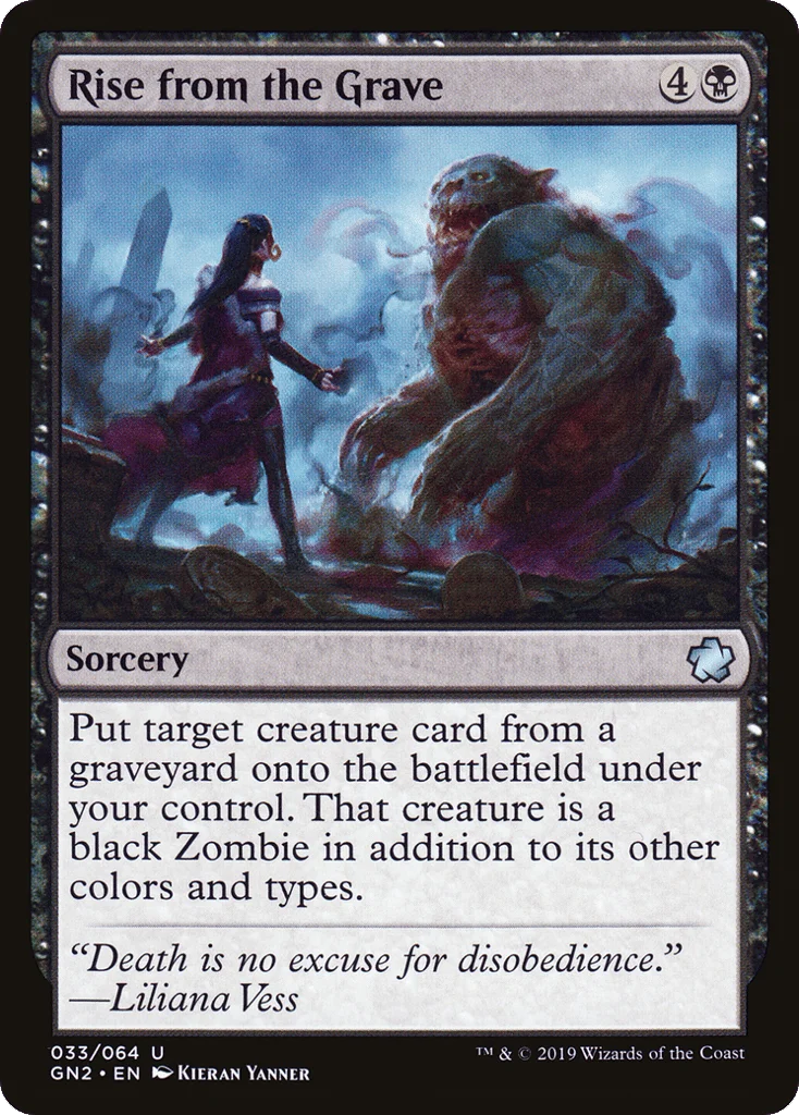Rise from the Grave · Game Night 2019